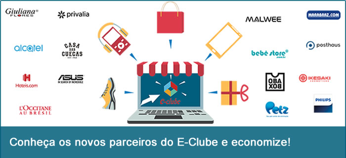 Conheça os novos parceiros do E-Clube