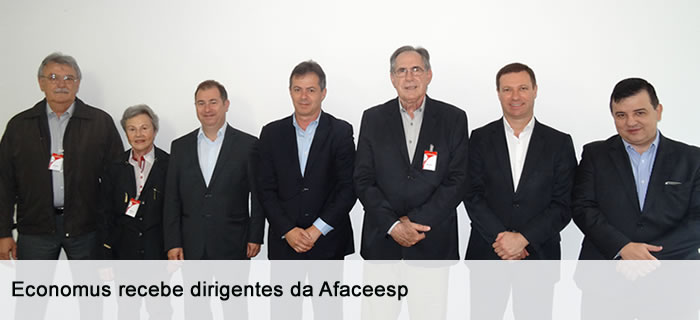 Economus recebe dirigentes da Afaceesp