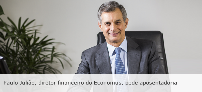 Paulo Julião, diretor financeiro do Economus, pede aposentadoria