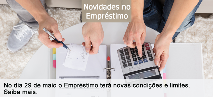 Empréstimo terá novas condições