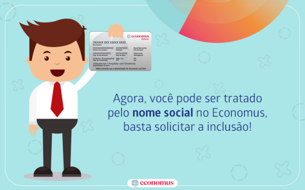 Nome social – site e email