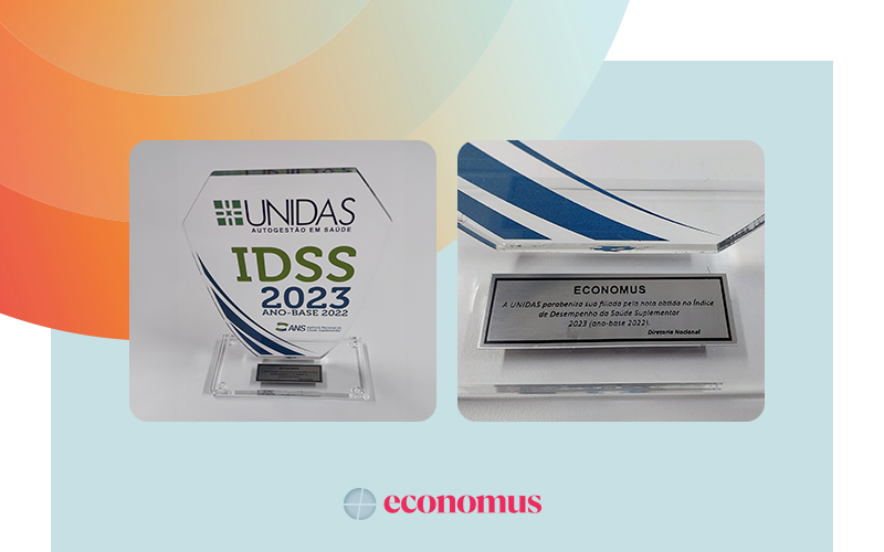 Economus recebe homenagem da UNIDAS por estar na faixa de excelência do IDSS