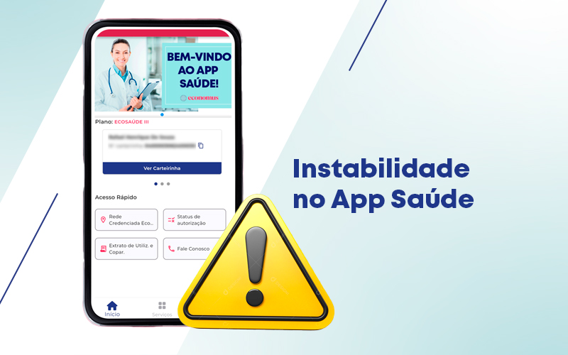 App da saúde passa por instabilidade